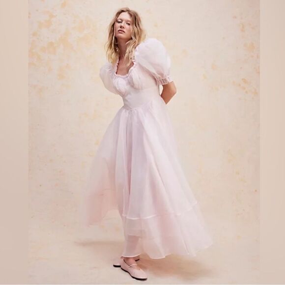 New Free People Selkie The Lady Gown/ size S - Picture 1 of 10